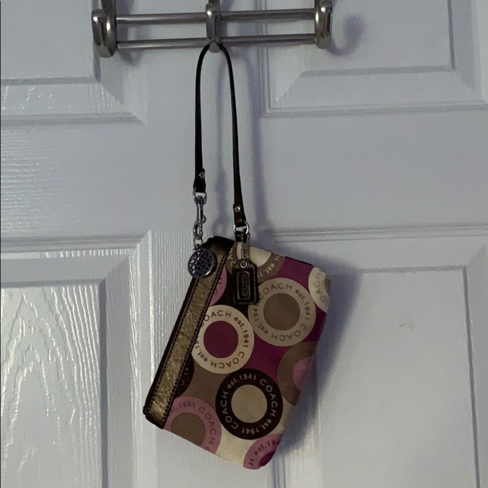 Coach wristlet